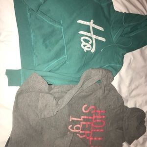 2 Hollister hoodies